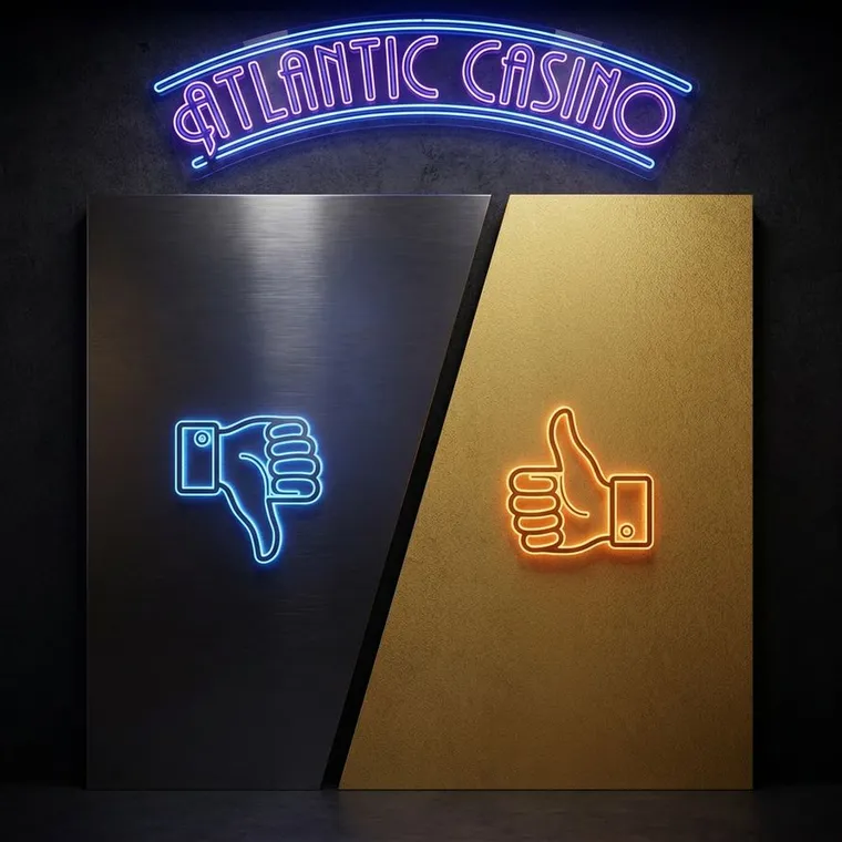 Atlantic Casino homepage overview and review